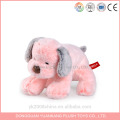 YK SA8000 usine Peluche mini chien en peluche rose chiot avec collier